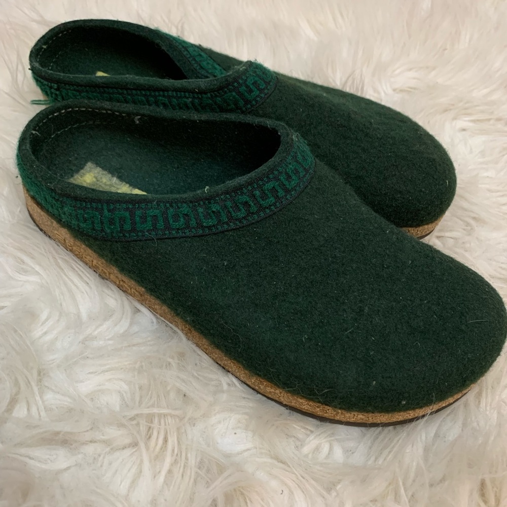 Women's Green Slip-On Shoes